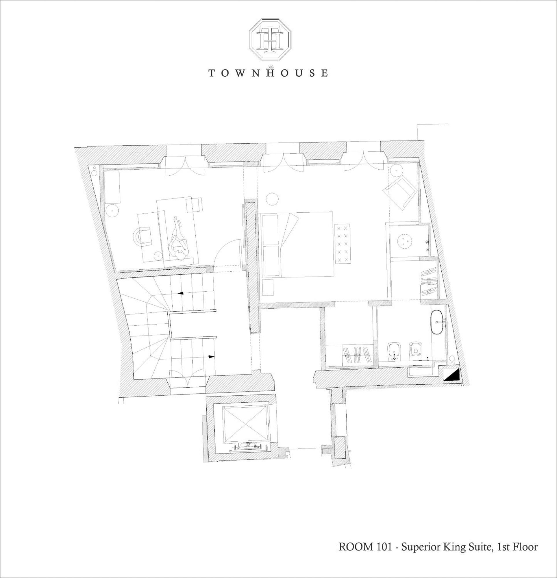 The Townhouse Hotell Udine Exteriör bild